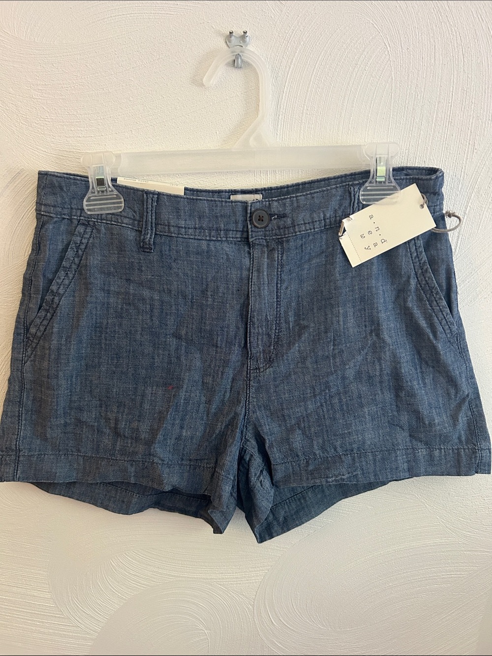 Women's Casual Chino Shorts - Blue